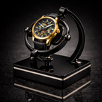 Automatic Watch Winder for 1 Watch – Gyroscopic 360° Silent Display