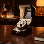 Automatic Watch Winder for 2 Watches – Dual Silent Display Box