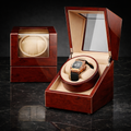 Automatic Watch Winder for 1 Watch – Wooden Silent Display Box