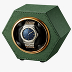 Automatic Watch Winder for 1 Watch – Hexagonal Silent Display Case