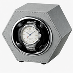 Automatic Watch Winder for 1 Watch – Hexagonal Silent Display Case